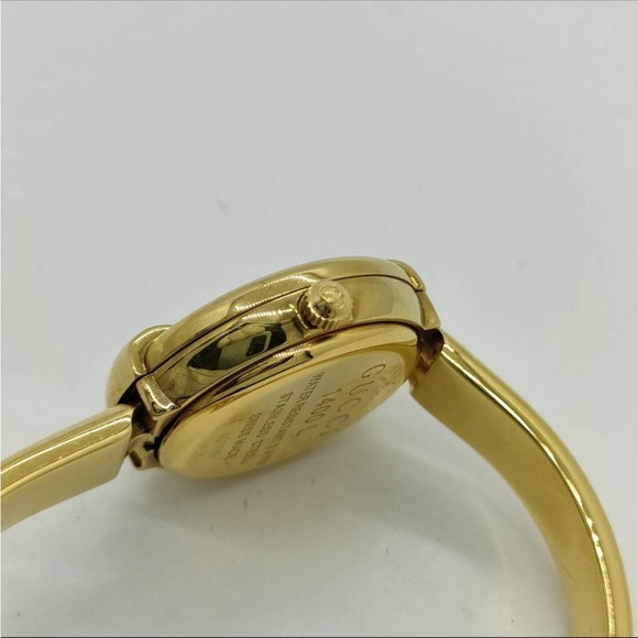 Gucci Watch 1400L 25mm Women's Gold - Picture 8 of 9